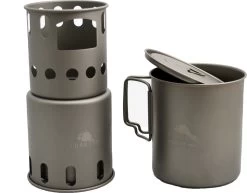 Titanium Small Backpacking Wood Burning Stove -EventyrSøgerUdstyr 70300015 6