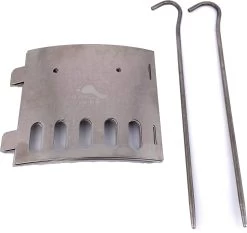 TiStand Titanium Dual Stand & Windscreen 6 TiStand Titanium Dual Stand & Windscreen -EventyrSøgerUdstyr 70500074 2