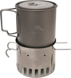 TiStand Titanium Dual Stand & Windscreen 7 TiStand Titanium Dual Stand & Windscreen -EventyrSøgerUdstyr 70500074 3