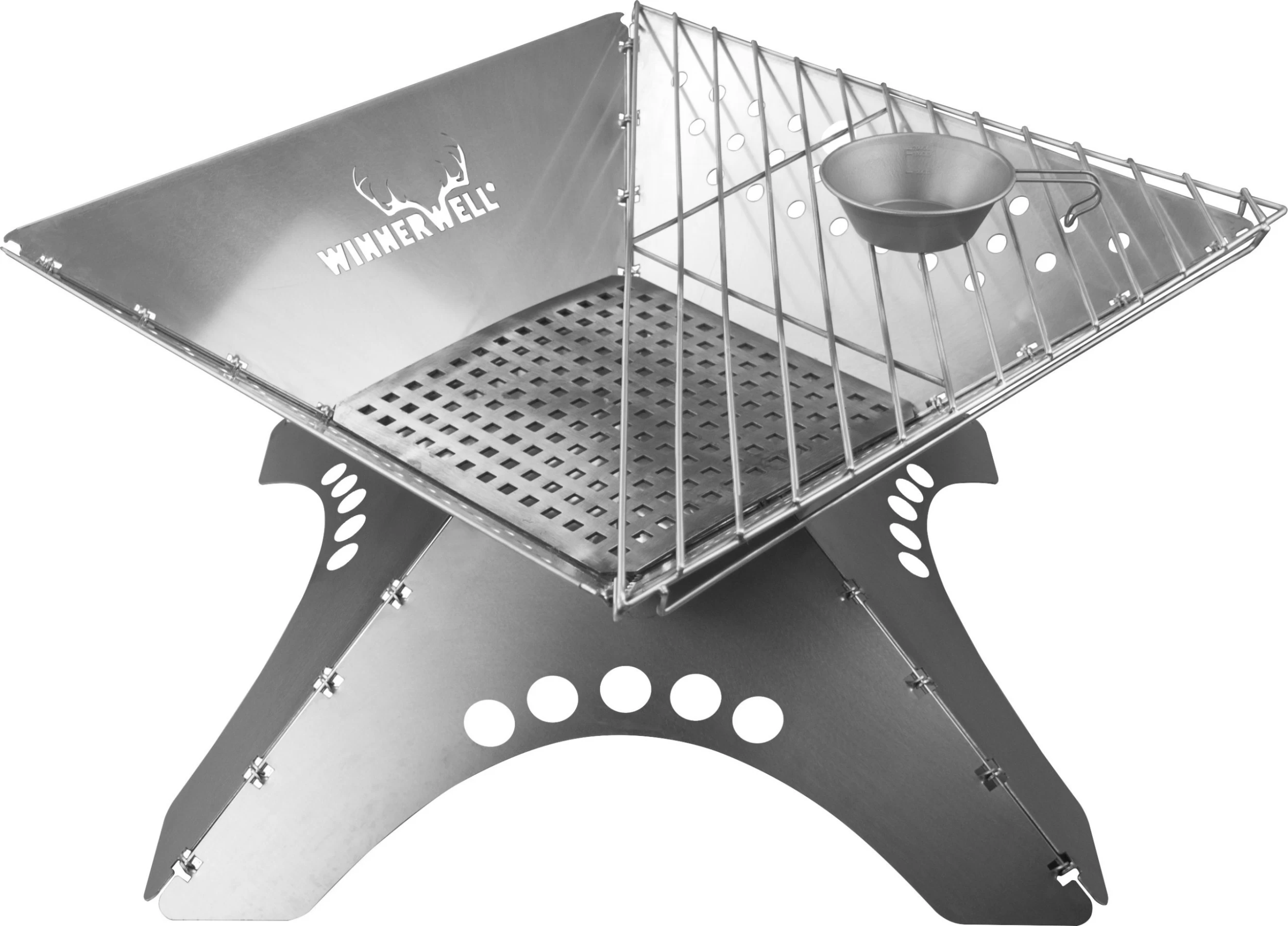 Grate For X-Large Flat Firepit 6 Grate For X-Large Flat Firepit - Billede 6