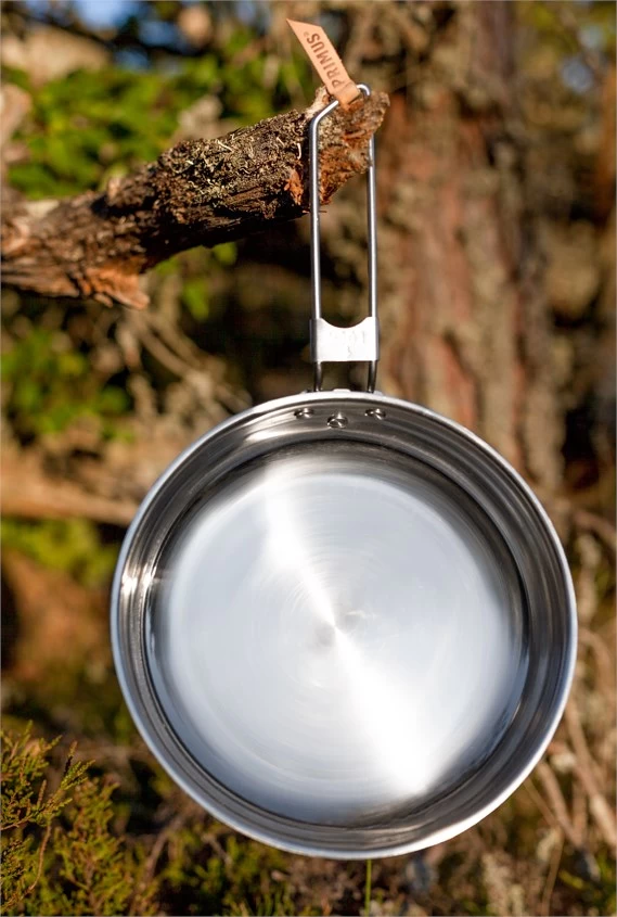 Primus CampFire Frying Pan S/S, 21 Cm 2 Primus CampFire Frying Pan S/S, 21 Cm - Billede 2