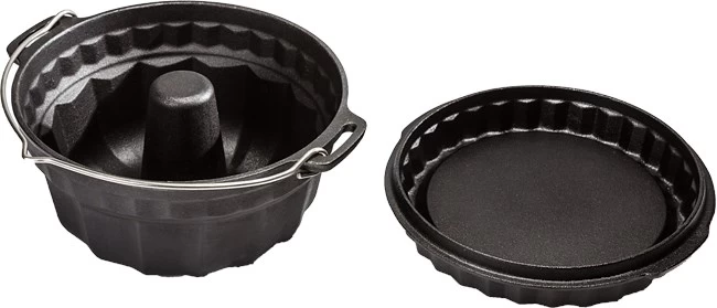 Petromax Ring Cake Pan W/Tarte Case Lid GF1 3 Petromax Ring Cake Pan W/Tarte Case Lid GF1 - Billede 3