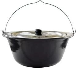 Campfire 10L Enamel Pot With Lid