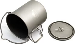 Titanium 750 Ml Pot With Bail Handle -EventyrSøgerUdstyr 70800082 2