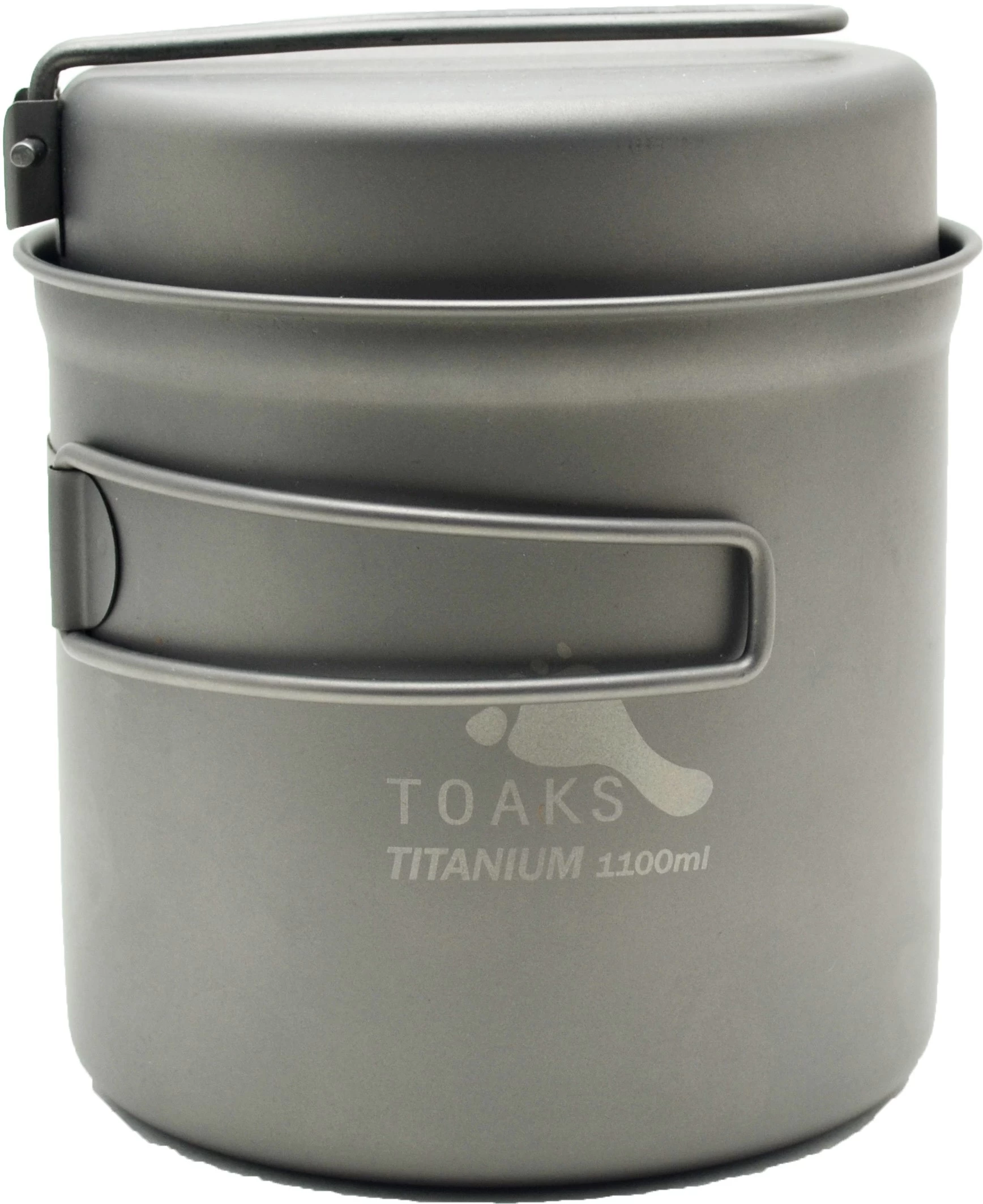 Titanium 1100 Ml Pot With Pan 2 Titanium 1100 Ml Pot With Pan - Billede 2