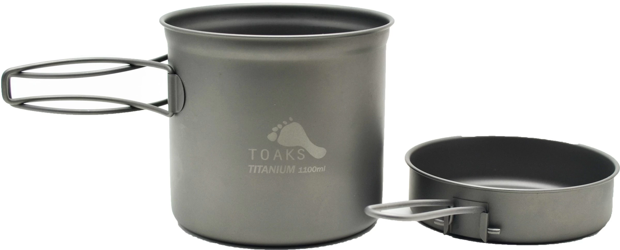 Titanium 1100 Ml Pot With Pan 1 Titanium 1100 Ml Pot With Pan