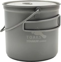Titanium 1100 Ml Pot With Bail Handle