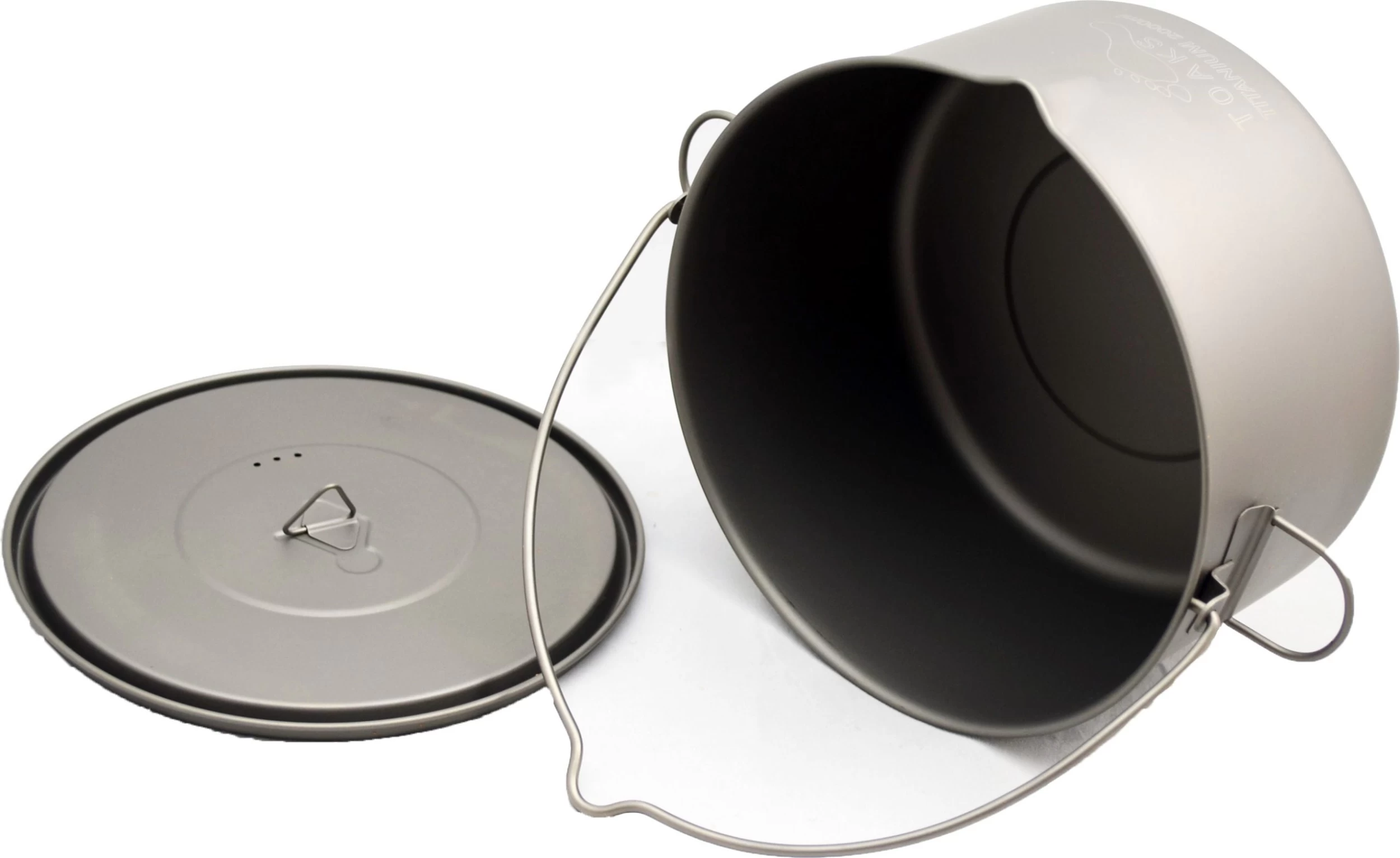 Titanium 2000 Ml Pot With Bail Handle 3 Titanium 2000 Ml Pot With Bail Handle - Billede 3