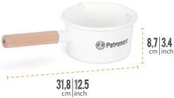 Petromax Enamel Pan 1L White 6 Petromax Enamel Pan 1L White -EventyrSøgerUdstyr 70800108 2