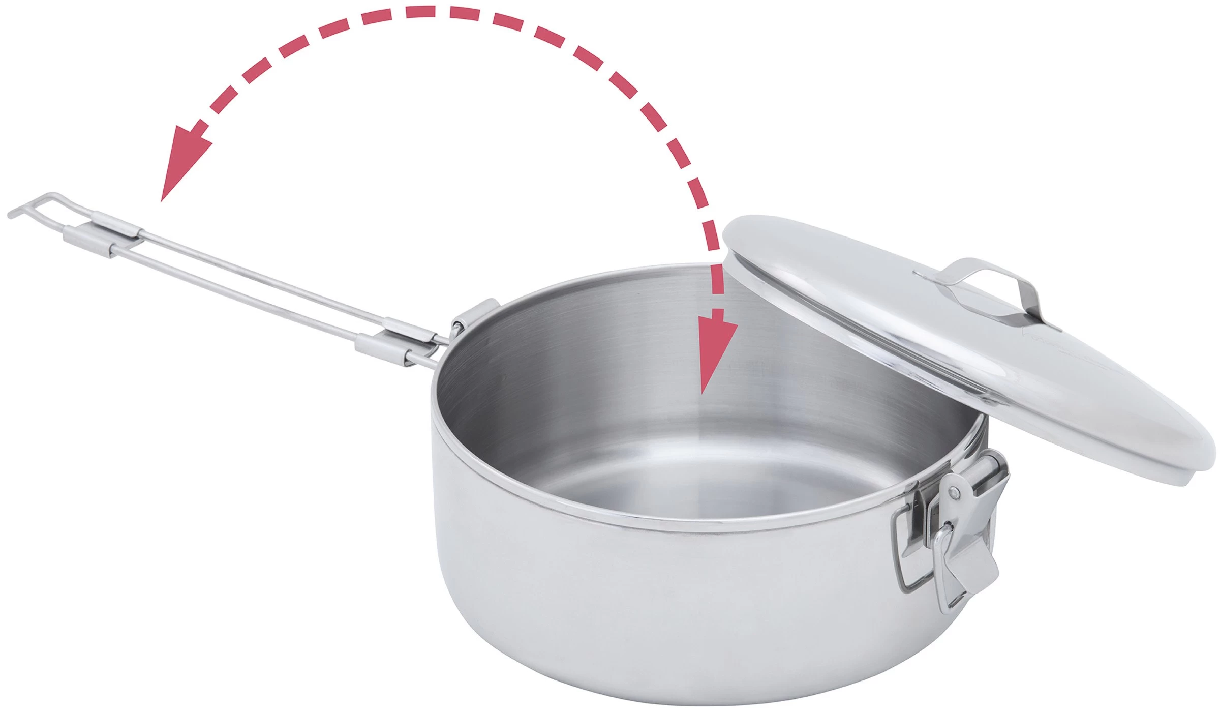 MSR Alpine™ StowAway Pot 1.6L 4 MSR Alpine™ StowAway Pot 1.6L - Billede 4