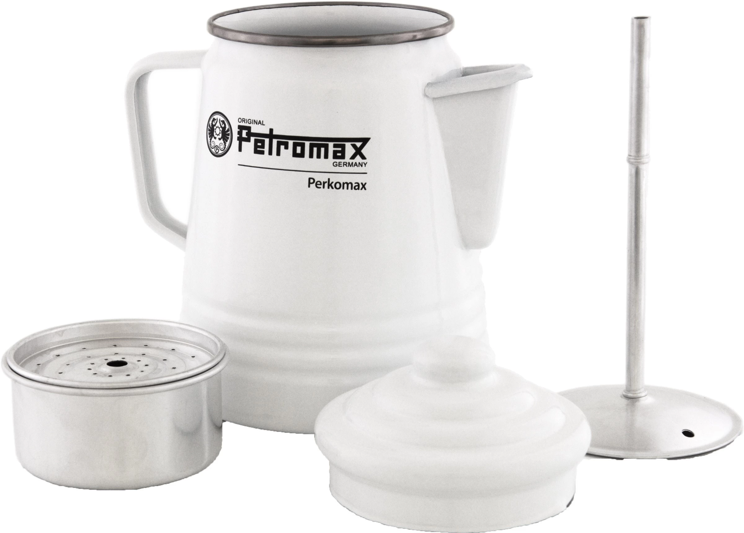 Petromax Perkomax Tea & Coffee Percolator, White 2 Petromax Perkomax Tea & Coffee Percolator, White - Billede 2