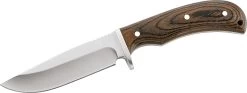 Herbertz Drop Point Pakka Wood Belt Knife AISI 420