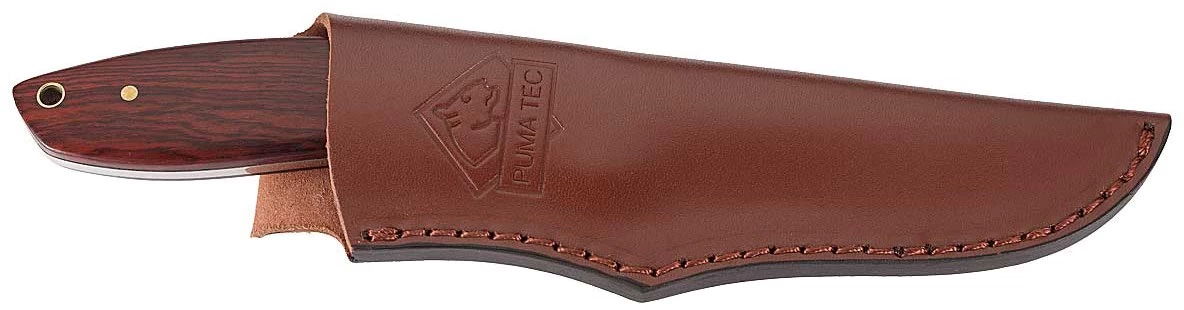 TEC Belt Knife Cocobolo & Ebony 2 TEC Belt Knife Cocobolo & Ebony - Billede 2