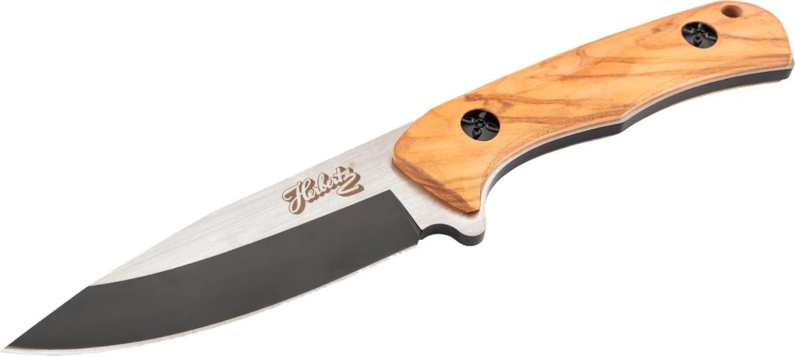 Herbertz Zebra Wood Full Tang Belt Knife AISI 420 1 Herbertz Zebra Wood Full Tang Belt Knife AISI 420