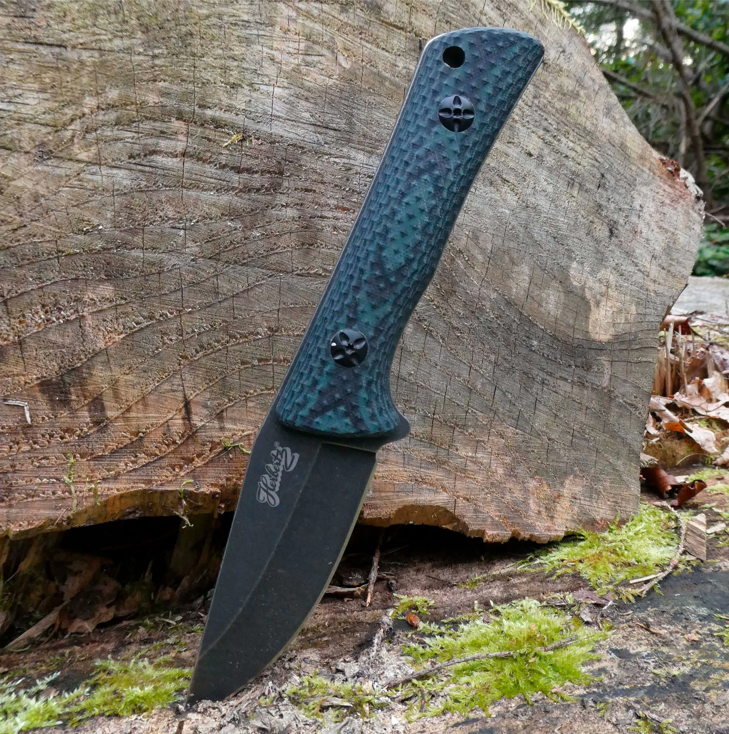 Herbertz Drop Point Belt Knife G10 AISI 420 5 Herbertz Drop Point Belt Knife G10 AISI 420 - Billede 5