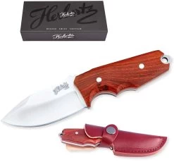 Herbertz Drop Point Belt Knife Sandalwood AISI 440 7 Herbertz Drop Point Belt Knife Sandalwood AISI 440 -EventyrSøgerUdstyr 92300152 2