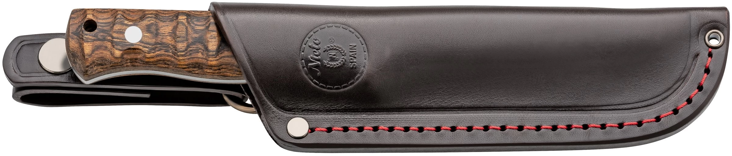 Bokote Wood Full Tang SIOUX Belt Knife 2 Bokote Wood Full Tang SIOUX Belt Knife - Billede 2