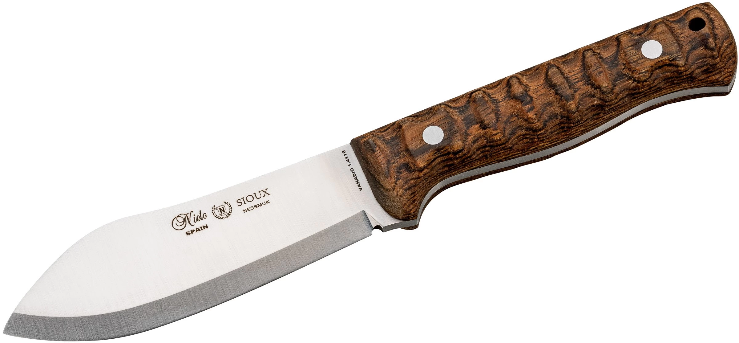 Bokote Wood Full Tang SIOUX Belt Knife 1 Bokote Wood Full Tang SIOUX Belt Knife