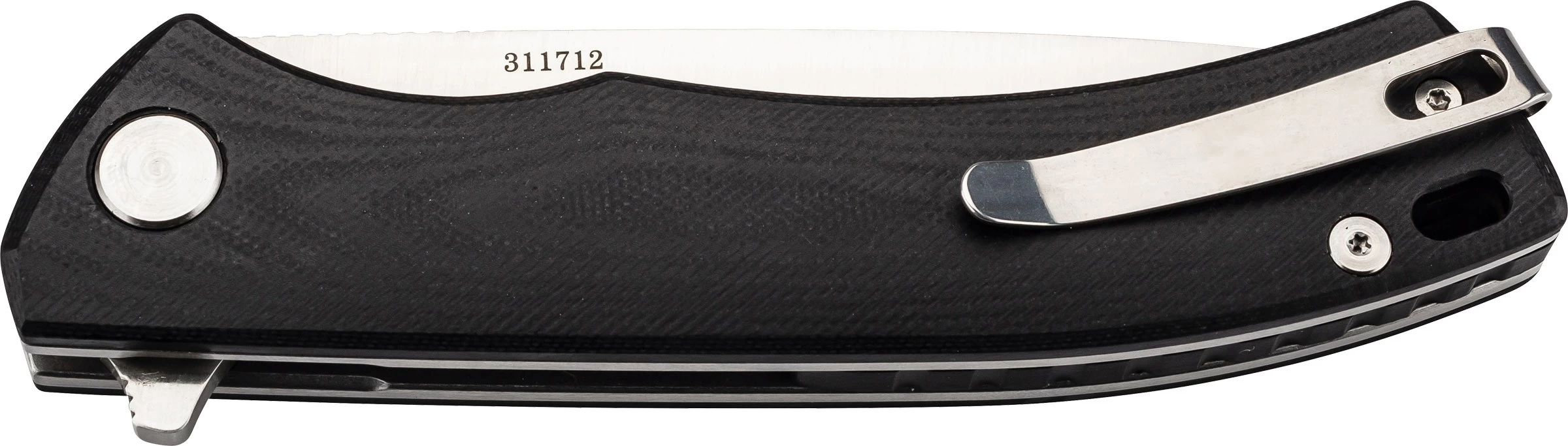 TEC One-Handed AISI 440 Knife With Clip 2 TEC One-Handed AISI 440 Knife With Clip - Billede 2