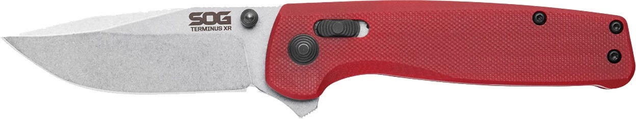 SOG Terminus XR G10 Folding Knife - Crimson 3 SOG Terminus XR G10 Folding Knife - Crimson - Billede 3