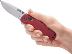 SOG Terminus XR G10 Folding Knife - Crimson 11 SOG Terminus XR G10 Folding Knife - Crimson -EventyrSøgerUdstyr 92400118 4