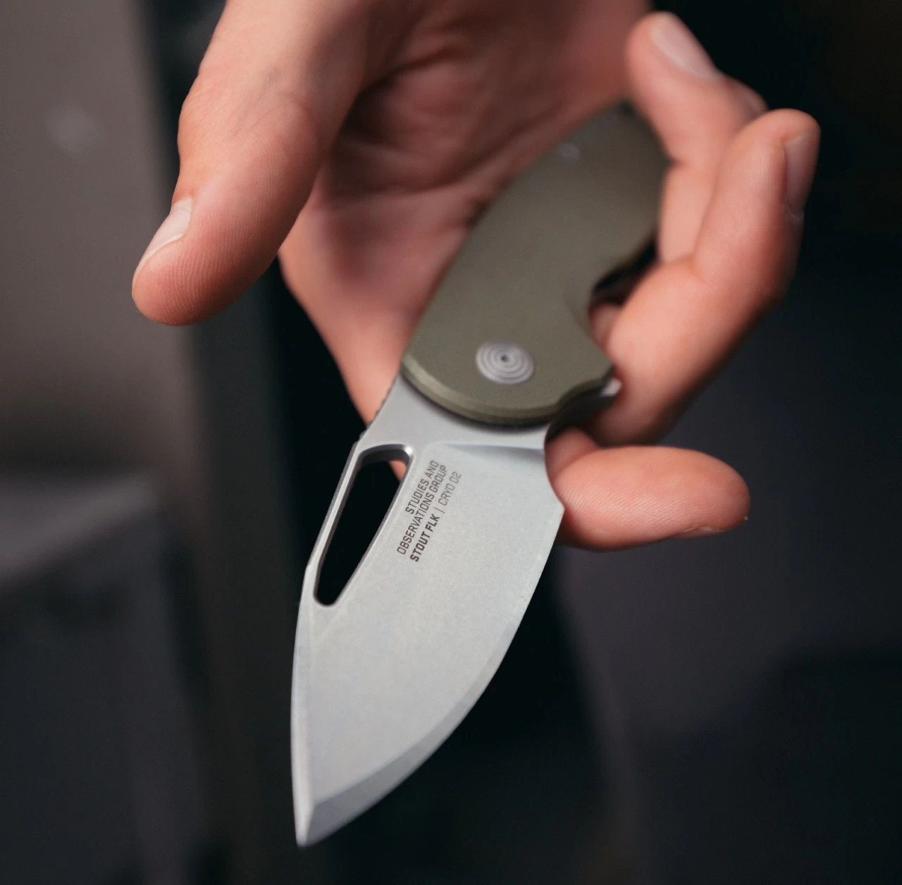 SOG Stout FLK - Olive Drab & Stonewash 7 SOG Stout FLK - Olive Drab & Stonewash - Billede 7