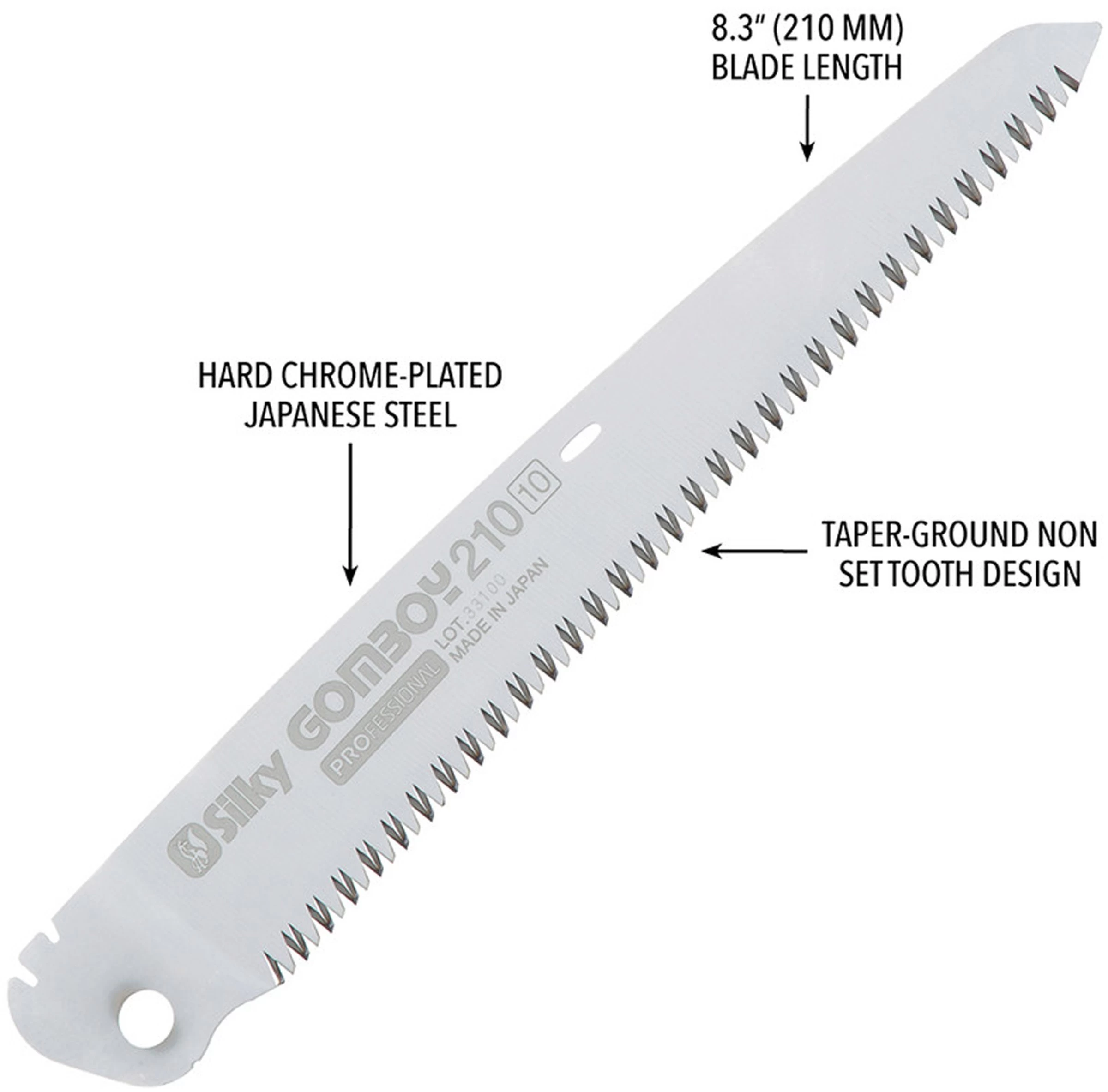 Silky Gomboy 210 Medium Teeth 5 Silky Gomboy 210 Medium Teeth - Billede 5